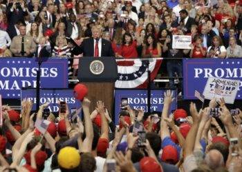 President Donald Trump DROPS F-BOMB When Talking About John Kerry At Georgia Rally