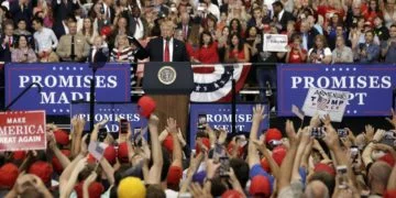 President Donald Trump DROPS F-BOMB When Talking About John Kerry At Georgia Rally