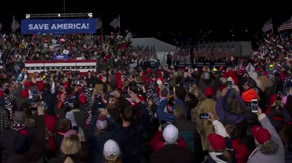 FULL RALLY! President Donald Trump Holds Save America Rally In Commerce ...