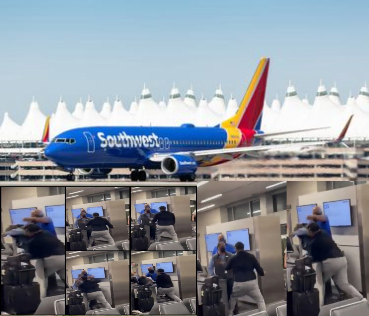 Video! Man punches Southwest Employee in the Face Over facemask, report