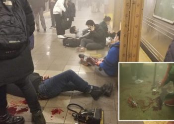 BREAKING Video Aftermath At least 5 People Shot 11 People Injured At New York Subway Station