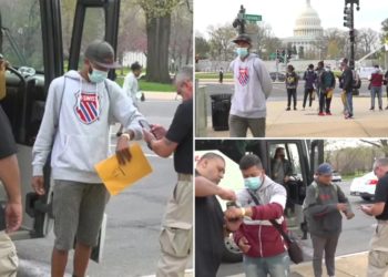 BREAKING 1st Texas Bus Drops Off Illegal Migrants Blocks From US Capitol In Washington, DC