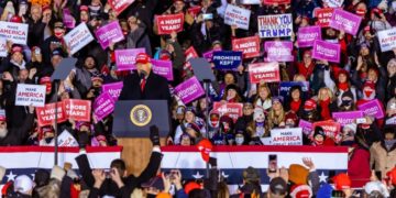 Trump Rally “In Michigan Your Corrupt State Officials Sent Out 7.7 Unsolicited Mail In Ballots, Including To People Who Are Dead.”