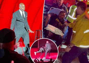Video: Dave Chappelle Attacked On Stage By Suspect Who Took A Beat Down, Charged With Assault