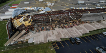 Video: Tornado Destroys Meijer Distribution Center In Tipp City, Ohio