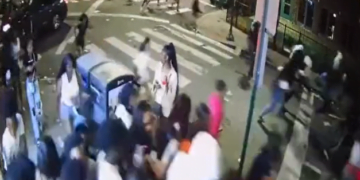 Surveillance Video Shows Moments Of Deadly Philadelphia Mass Shooting