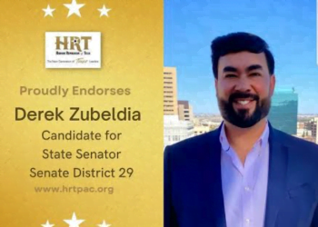 Texas State Senate Candidate Derek Zubeldia Receives Endorsement From Hispanic Republicans Of Texas