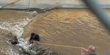 Ysleta Border Agents Risk Lives To Save Illegal Migrants Drowning In El Paso, Texas Water Canal