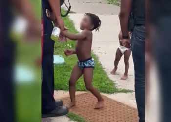 Video: Child Hits Police Officer While Cursing “Shut the ‘F’ Up Bi**h!”