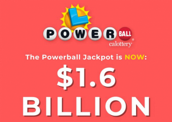 Strong Sales Lead To Record Jackpot, Powerball Now At $1.6 Billion
