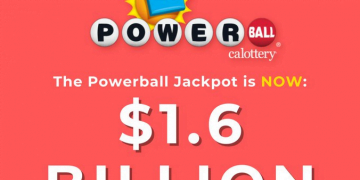Strong Sales Lead To Record Jackpot, Powerball Now At $1.6 Billion