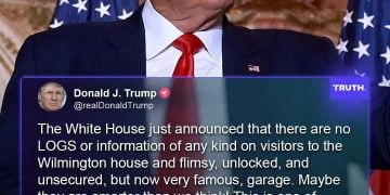 Trump Slams Biden For Not Having Visitation Records At The Home Where Classified Documents Were Found