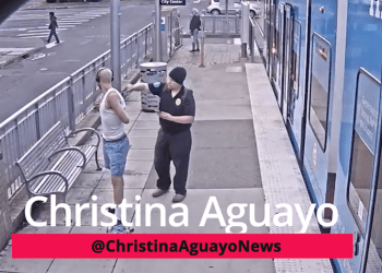 Man Shot With 6-INch Barbed Dart That Punctured His Lung While Waiting To Board A Train