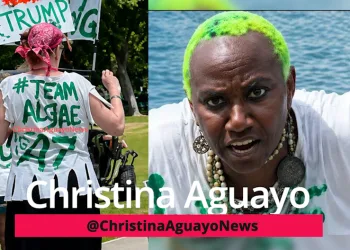 Pro-Algae Agitators Storm Lincoln Memorial Pool In D.C. “Algae Lives Matter”