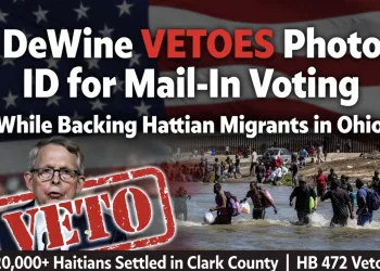 Ohio Governor – With Deep Ties To Haitian Migrants –  Vetoed Bill Requiring Photo ID For Vote By Mail